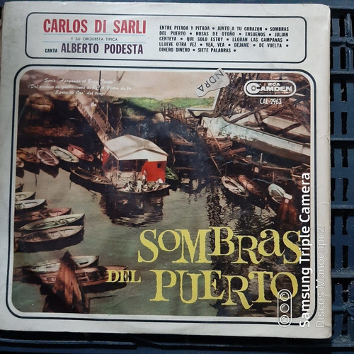Vinilo Carlos Di Sarli Alberto Podesta Sombras Del Puerto T3