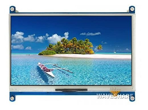 Pantalla Táctil Resistiva Lcd Waveshare De 7 Pulgadas Compat
