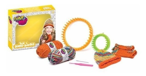 Imagen 1 de 4 de Teje Gorro Y Guantes Craft N´ Play Interactivo Y Divertido