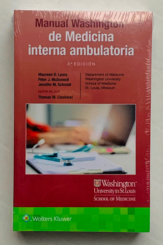 Manual Washington De Medicina Interna Ambulatoria 3a / Lyons