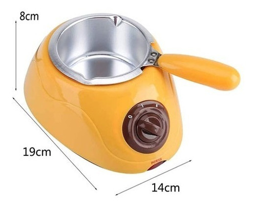 Imagen 3 de 4 de Maquina Chocolate Caliente Bombones Fondue Chocolatera - Mli