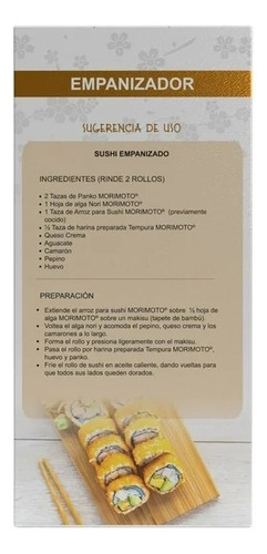 10 Pzas Pan Molido Morimoto Empanizador 100 G