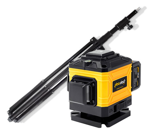 Kit Nível A Laser De 12 Linhas 3d Profissional Com Tripé