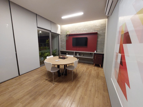 Studio De 25m2 Moderno E Mobiliado Em Santo Amaro (são Paulo), A 400m Do Metro - Pronto Para Usar Ou Alugar