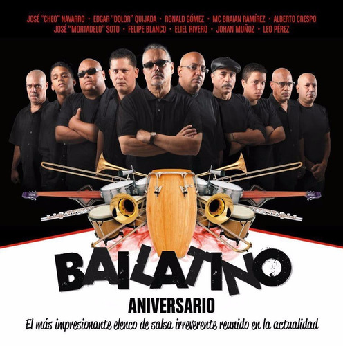 Cd Original Salsa Orquesta Bailatino Aniversario