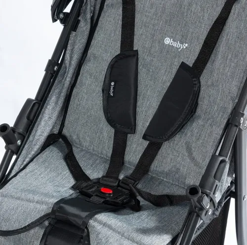 Coche Paseador Para Bebe Con Cubre Pies Plegable Practico