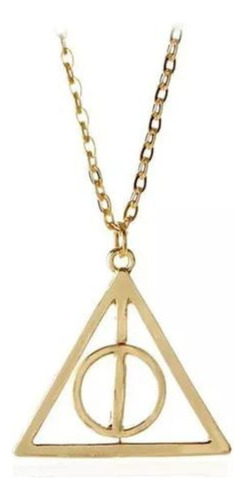 Collar De Reliquias De La Muerte De Harry Potter Triangulo