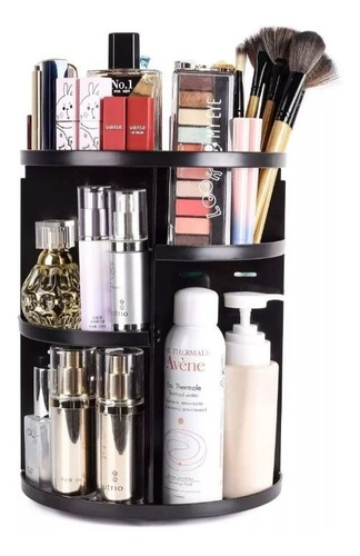 Organizador De Maquillaje Cosméticos Giratorio 360° Acrílico