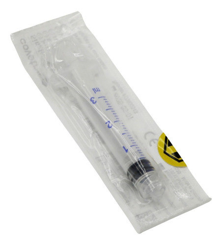 Seringa 3ml Sem Agulha Cx 100 Unidades Luer Lock Capacidade Em Volume 3 Ml