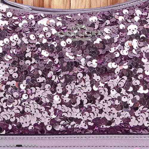 Bolsa Bandolera Coach Si/ll Color Rosa