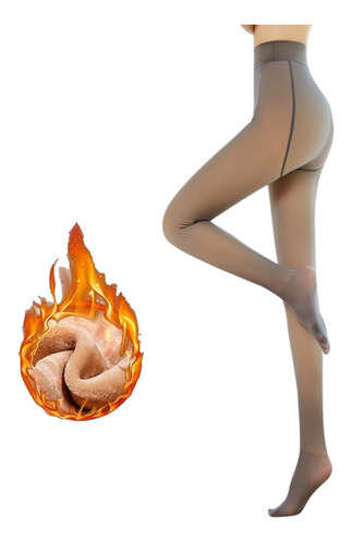 Mallas De Invierno Para Mujer Con Forro Polar Grueso 320g