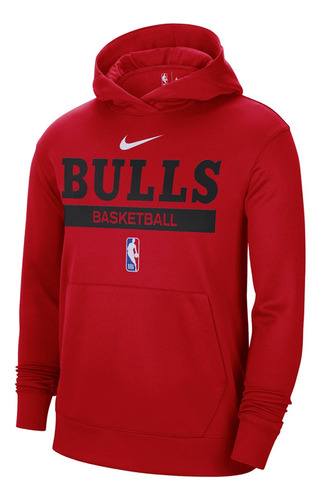Hoodie Nike Chicago Bulls Spotlight-rojo