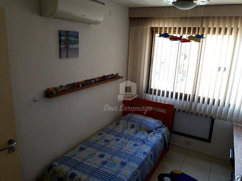 Cobertura Com 3 Dormitórios, 1 Suíte, E Lazer Privilegiado E Completo, À Venda, 125 M² Por R$ 950.000 - Gragoatá - Niterói/rj - Co0053