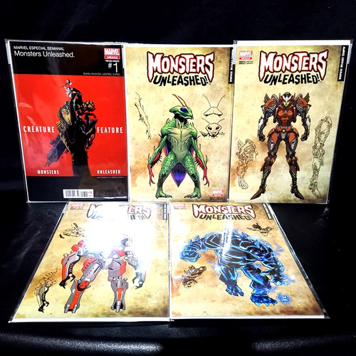 Marvel Grapas - Monsters Unleashed Set Portadas A Elegir