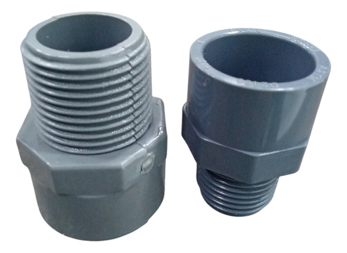 Conectore Pavco Rosca/liso Agua Fria/ Set X 5 ( 3/4 Pulgada)
