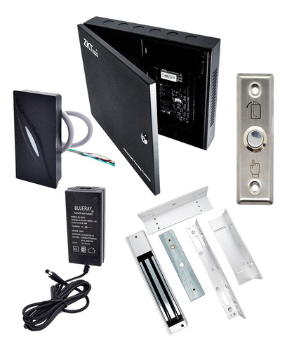 Imagen 1 de 9 de Combo Placa De Accesos 1 Puerta Zkteco® Con Lector