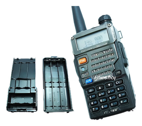 Uv-5re + Plus Doble Banda 2-way Radio 136-174/400-480 + Pila