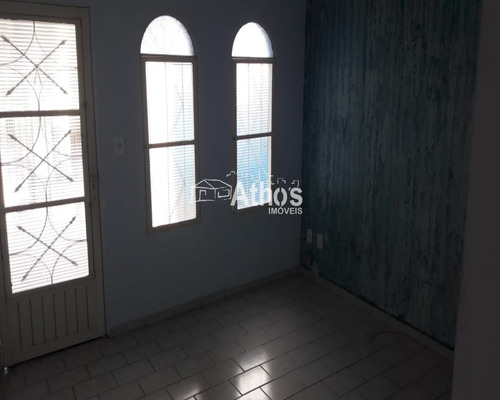 Imagem 3 de 10 de Casa Com 2 Dormitórios, Wc. Social, Sala, Cozinha, 2 Vagas De Garagem( 1 Coberta). - Ca04889 - 69587892