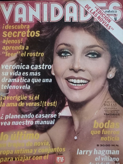 Verónica Castro Portada Y Entrevista Vanidades 1980 | MercadoLibre