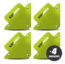 Comprar Escuadras Magnéticas Soldador 3 Pulgadas Kroner (4 Unidades)