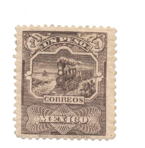 México Ferrocarril Serie Mulitas  1898 Mh