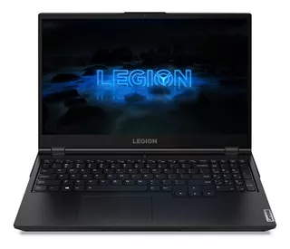 Laptop gamer Lenovo Legion 5 phantom black 15.6", Intel Core i7 10750H 8GB de RAM 512GB SSD, NVIDIA GeForce GTX 1660 Ti 120 Hz 1920x1080px Windows 10 Home