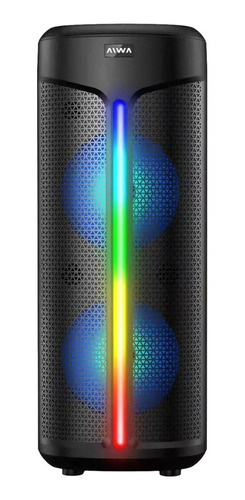 Imagen 1 de 5 de Aiwa Aw-t2040 Parlante Bluetooth Portatil Luces 6000w