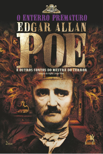 O enterro prematuro e outros contos do mestre do terror, de Poe, Edgar Allan. Editora Edições Besourobox Ltda, capa mole em português, 2016