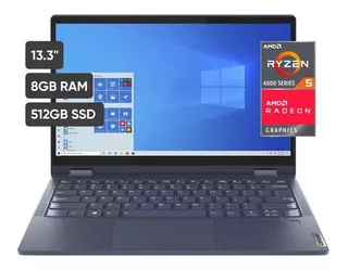 Notebook Lenovo Yoga 6 13.3 Fhd Táctil 2en1 R5 Ssd 512gb