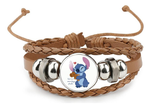 Luxubaby Pulsera Lilo Stitch Stitch & Bear Love Es Un Cálido