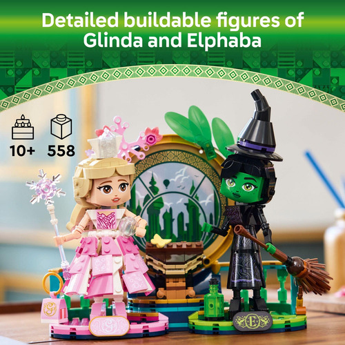 Juguete De Construcción Lego Wicked Elphaba & Glinda Figures