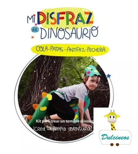 Kit Mi Disfraz De Dinosaurio- Arte Manualidades