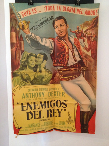 Afiche De Cine - Enemigos Del Rey