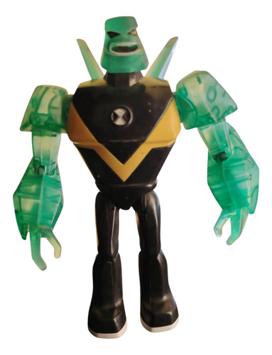 Figura De Acción Diamondhead Ben 10 Playmates 26cm Impecable (Usado)