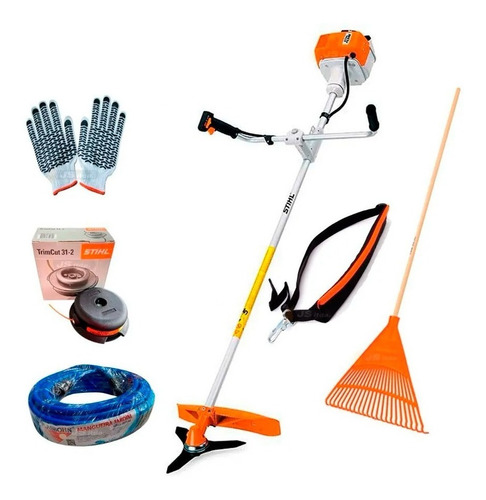 Potente Desmalezadora A Nafta Stihl Fs 220 Manillar Ancho