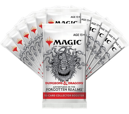 Imagem 3 de 6 de Collector Booster Box D&d Magic The Gathering Lacrada