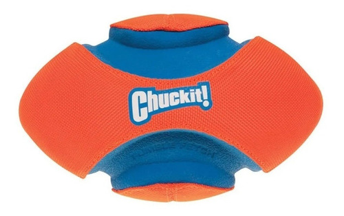 Pelota Premium Chuckit Fumble Fetch Para Perro Color Naranja Y Azul