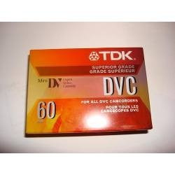 Casete Dvc Tdk Sp 60 Min. Lp 90 Min., Digital Cassette