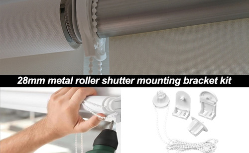 Accesorios Para Cortinas Enrollables De Plástico De 25 Mm, P