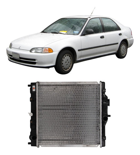 Radiador Honda Civic 1.6 91/01