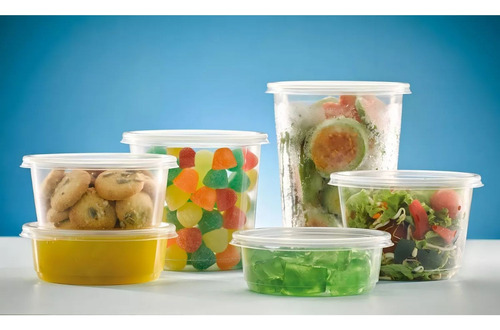 Set 10 Envase Sopa 24oz 710ml Envase Desechable Alimento