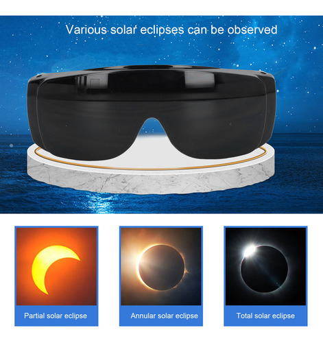 Gafas Protectoras Ligeras Para Observación De Eclipses Solar