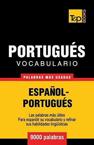 Vocabulario Espanol-portugues - 9000 Palabras Mas Usadas 