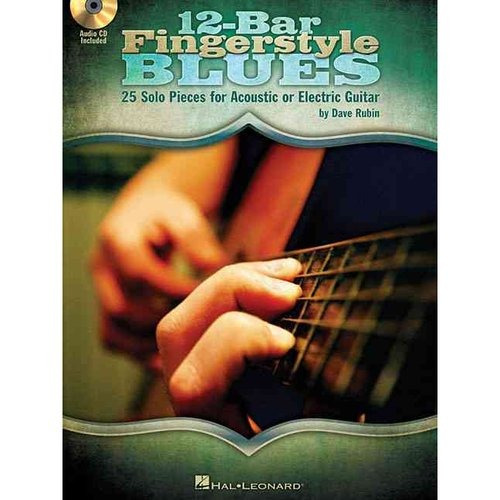 12-bar Fingerstyle Blues: 25 Piezas Solo De Guitarra