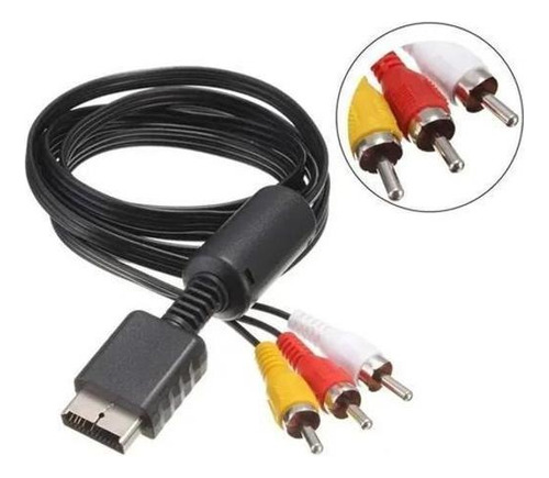 Cable Av Audio Video Rca Aplicable Playstation Ps3 Ps2 Ps1