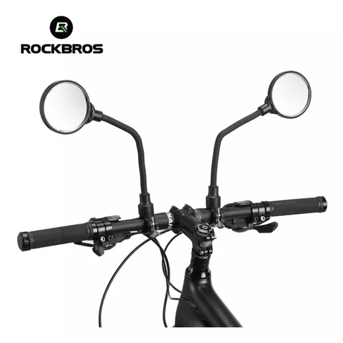 Espejo Retrovisor Bicicleta Rockbros Ajustable Moldeable