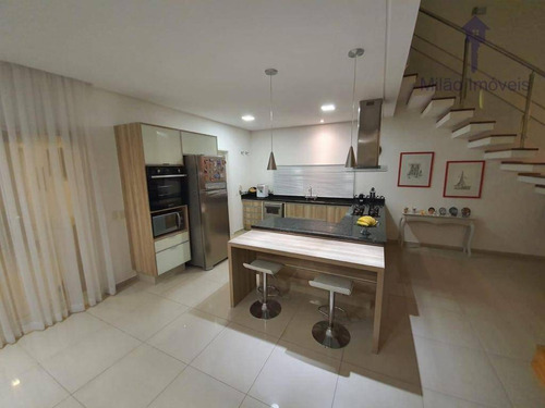 Imagem 4 de 25 de Sobrado 3 Dormitórios À Venda, 230 M², Condomínio Aldeia Da Mata, Itapeva Em Votorantim/sp - So0522