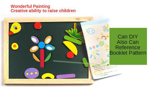 Fe Tablero De Dibujo Magnético De Madera For Niños