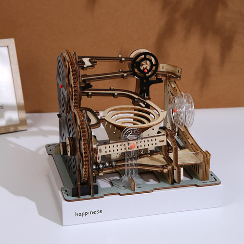 Rompecabezas De Madera 3d Marble Run, Montaña Rusa De