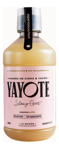 Vinagre De Cidra & Yacón 500 Ml - mL